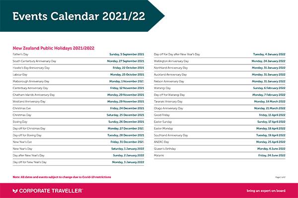 CT Events Calendar
