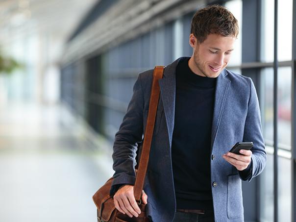 man at airport 