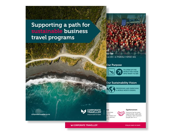 Guide to supporting a path for sustainable business travel programs