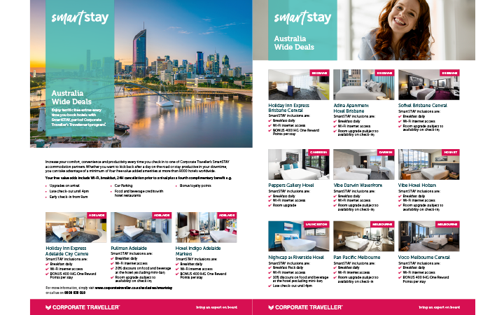 Smartstay Flyers Australia 