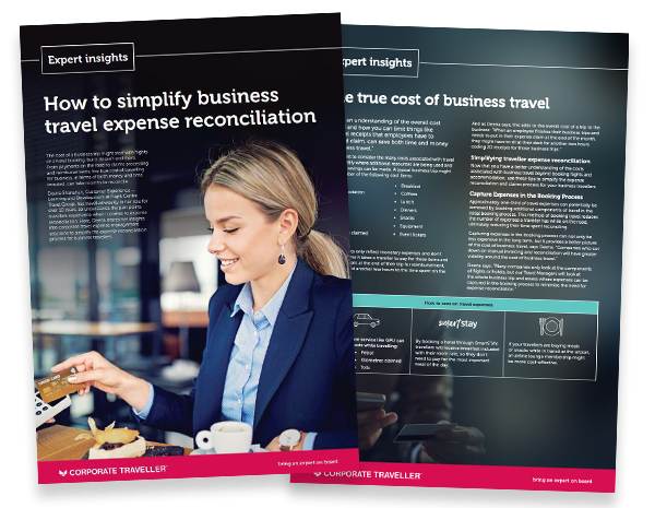 Guide to simplifying business travel expense reconciliation