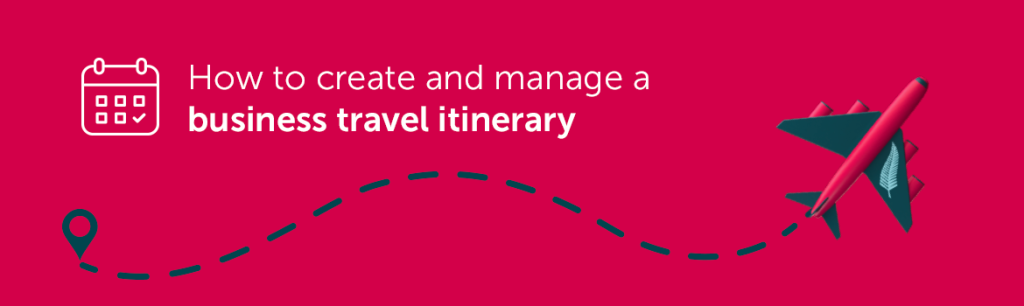 Itinerary banner