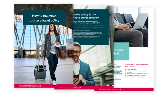How to nail your business travel policy