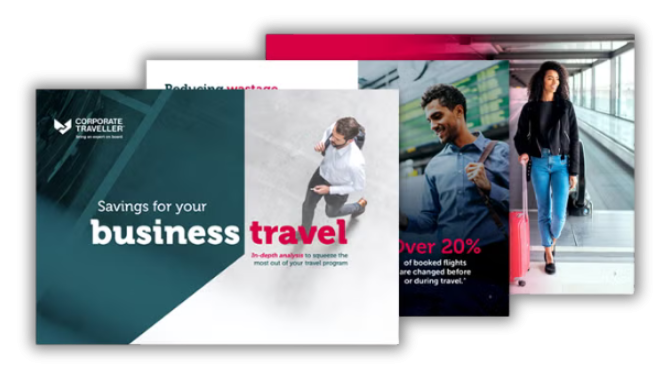 Cover of the savings for your business travel ebook.