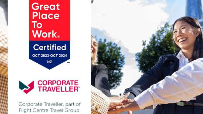 Corporate Traveller officially becomes, Great Place to Work Certified.