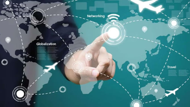 CorporMap of the globe demonstrating how Corporate Traveller worked closely with JLE to create effective solutions.
