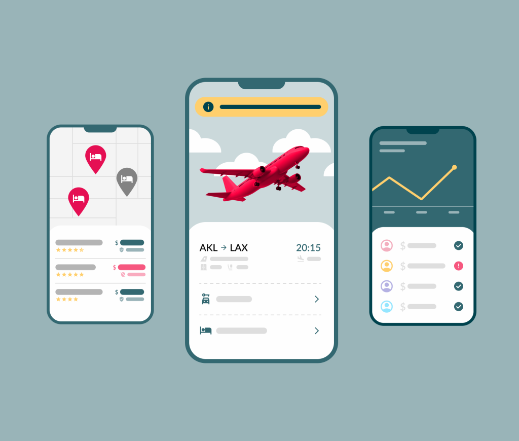 manage business trips on the go