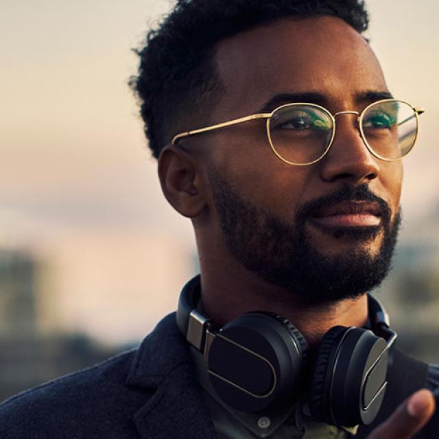 A man searching for Christmas gifts