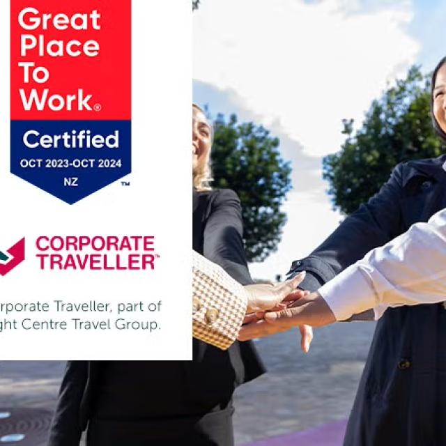 Corporate Traveller officially becomes, Great Place to Work Certified.